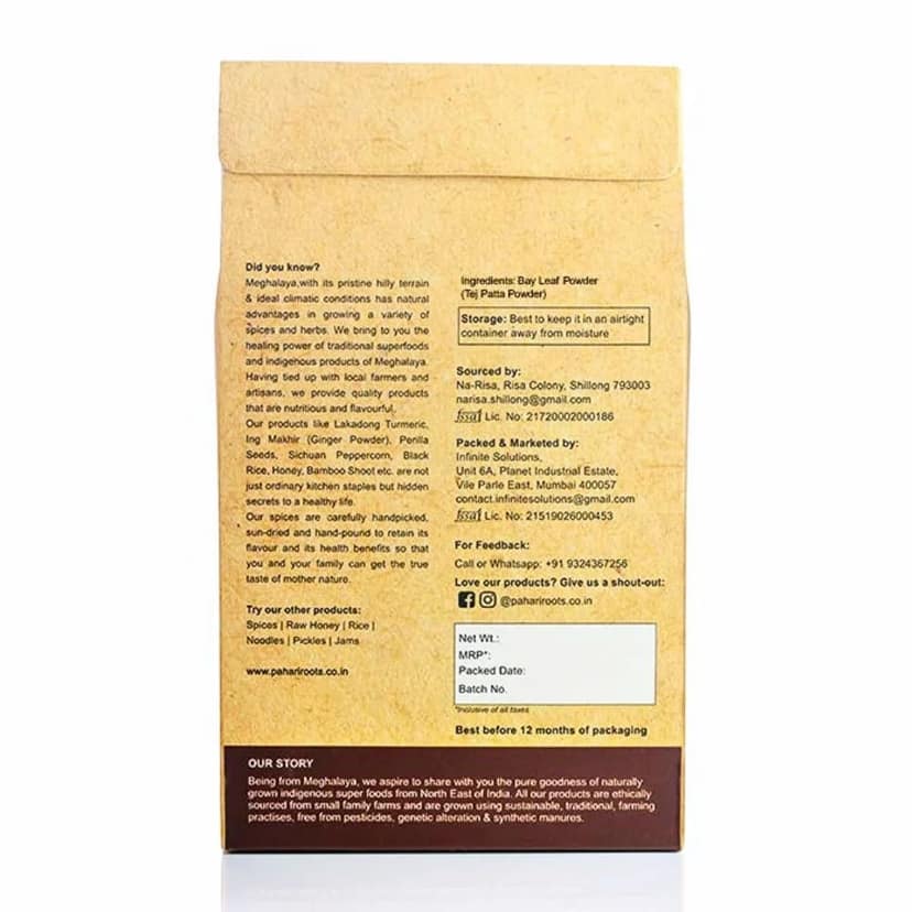 Pahari Roots Bay Leaf Powder (Tez Patta) view 2