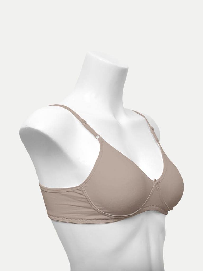 Women Odessy Bra Beige Color view 3