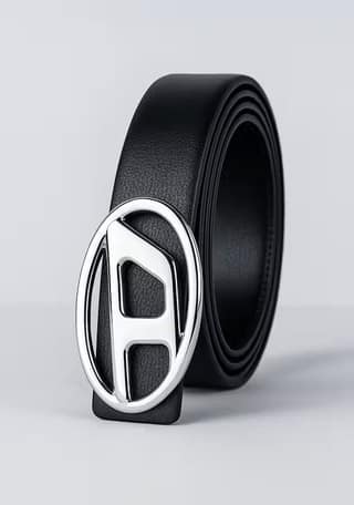 Quickzone Women’s Black Artificial Leather Belt – Adjustable & Stylish
