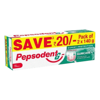 Pepsodent Toothpaste Expert Protection Gum Care 2 x 140g