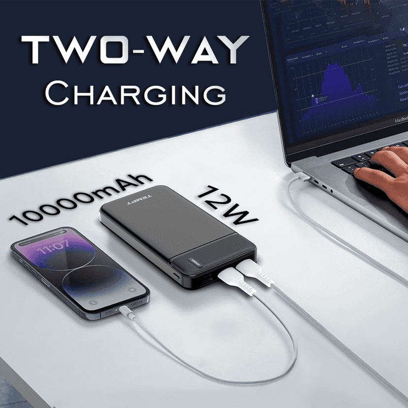 Booster Powerbank - White view 3
