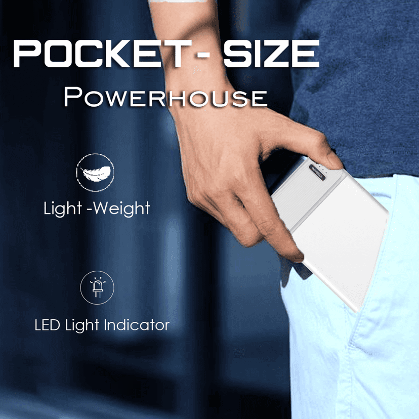 Booster Powerbank - White view 6