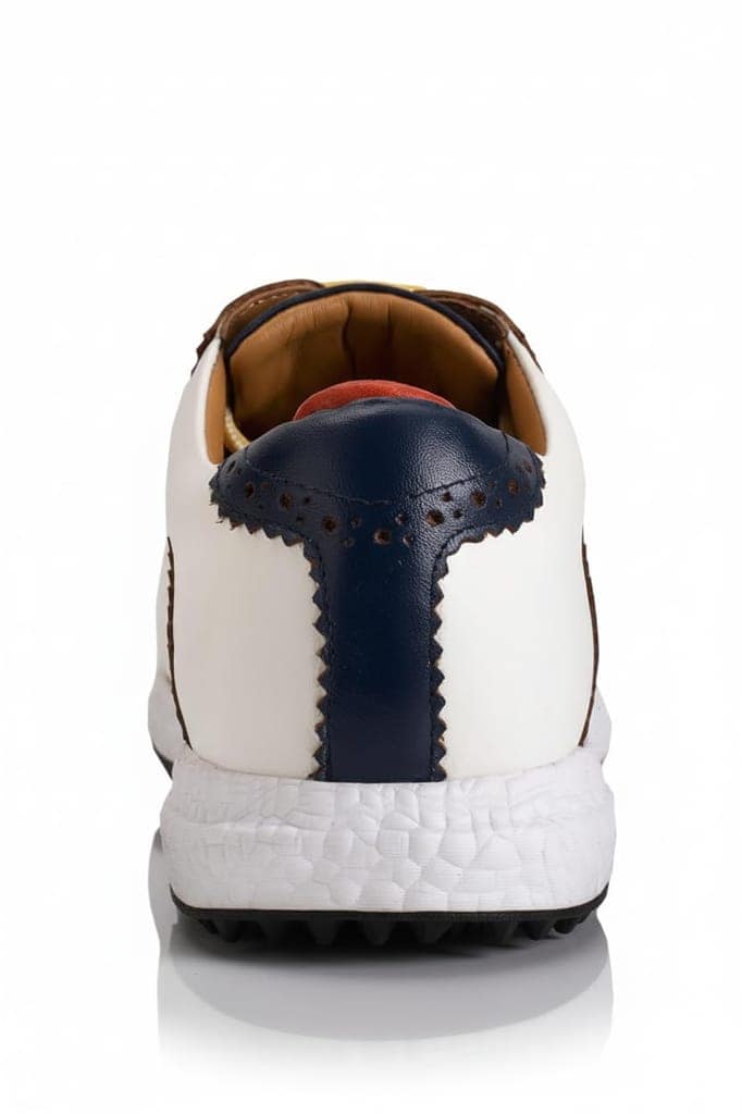 HITCARO Men Proffessional Leather Golf Shoes | Lace-Up | Phylon Sole |Waterproof | Comfortable | Breathable | Sports Shoes view 4