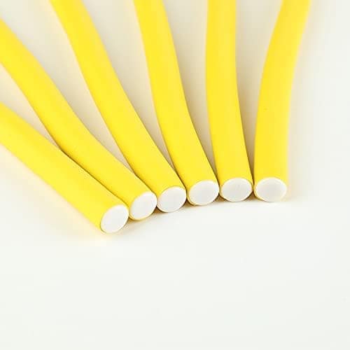 Rods 10 pieces Hair Curling Flexi rods Magic Air Hair Roller Curler Bendy Magic Styling Hair Sticks hair pin view 3
