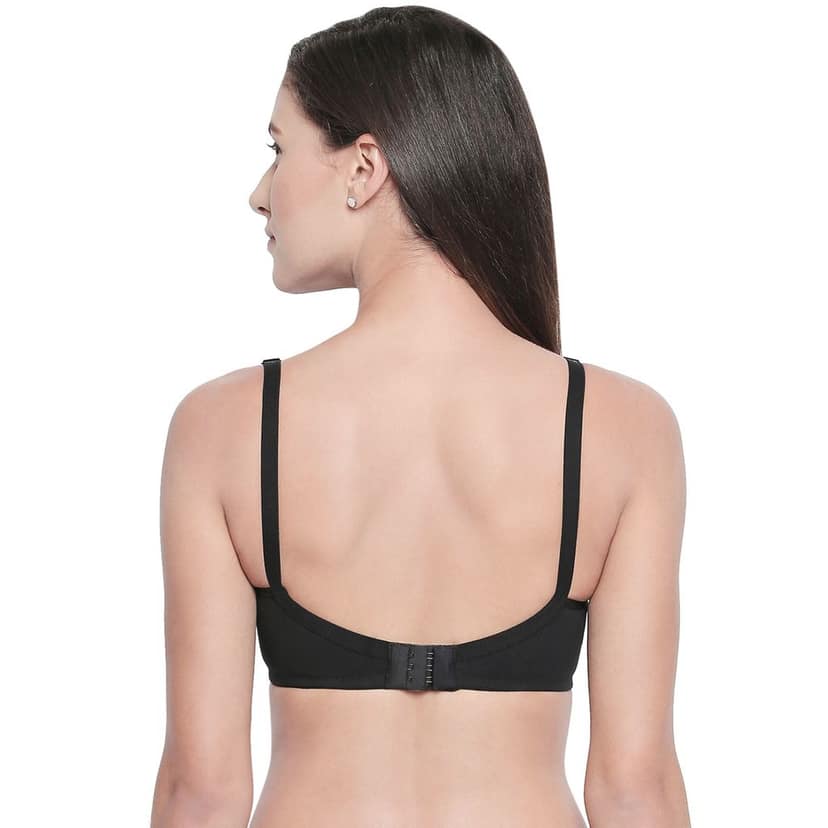 Bodycare Cotton Spandex Non Padded Non wired Perfect coverage bra-Pack of 3 view 4