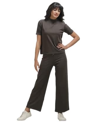 KOI Lycra Co-ord Set Emarald Green