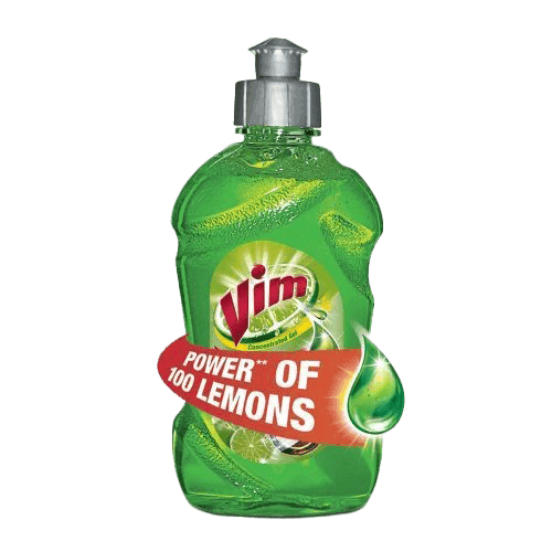 Vim Dishwash Gel Liquid Lime 250ml