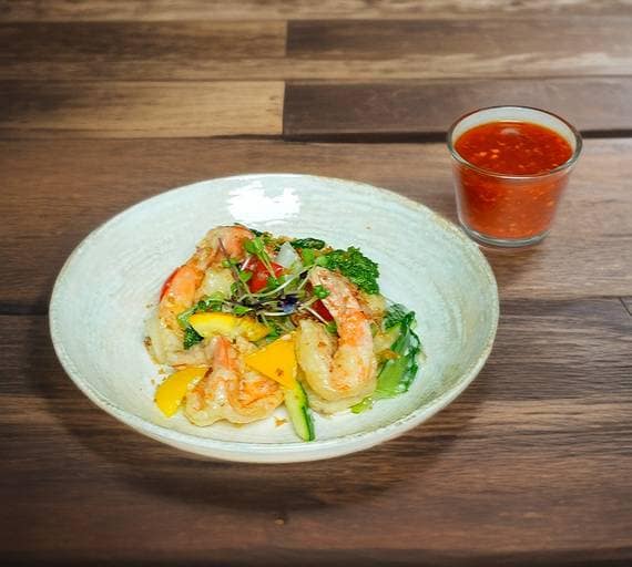 Butter Garlic Prawns