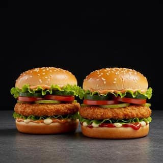 2 Chicken Saver Burger