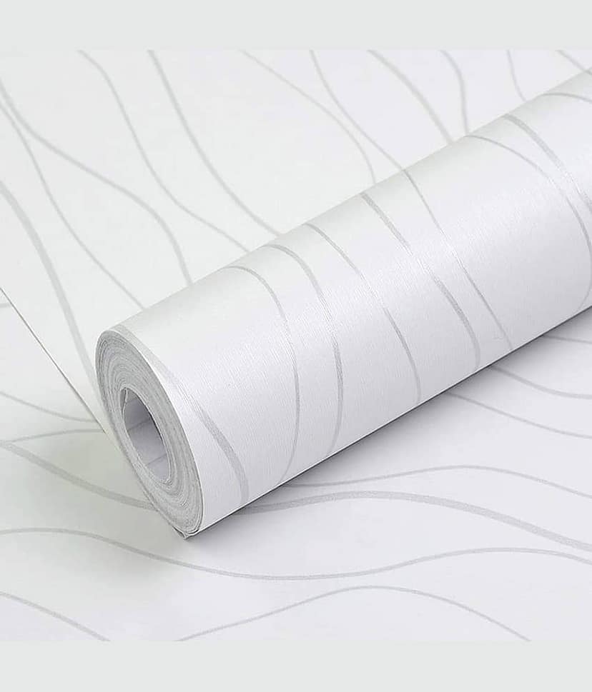 LAAYO Wallpaper & Wall Sticker - Abstract Wallpaper ( 45 x 1000 ) cm ( Pack of 1 )