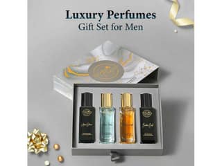 WOW Skin Science Luxury Perfume Gift Set for Men 4X20ml