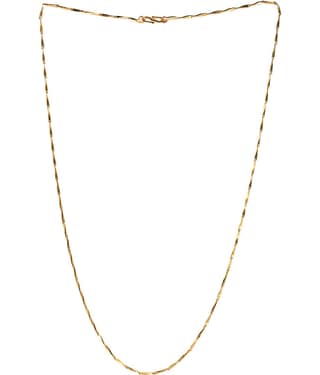 KRIMO - Gold Plated Chain ( Pack of 1 )