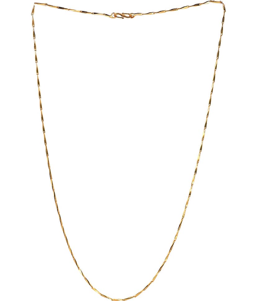 KRIMO - Gold Plated Chain ( Pack of 1 )