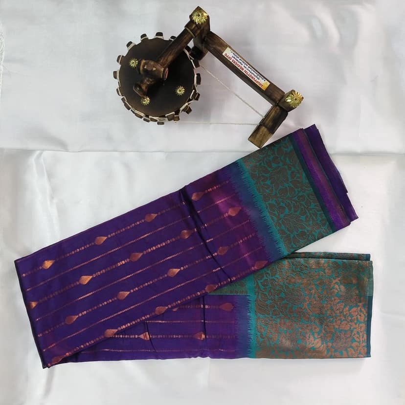 Oosikodu Cotton Saree with Blouse view 3