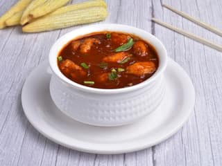 BABY CORN MUNCHURIAN GRAVY