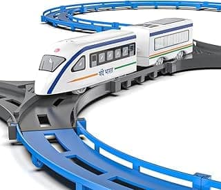 Mirana Vande Bharat Bullet Train Toy Set for Kids, Basic 43 pcs