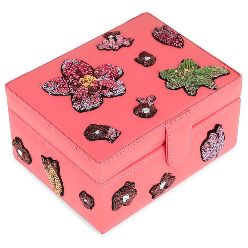 Vdesi Sequins Floral Motif Box view 5