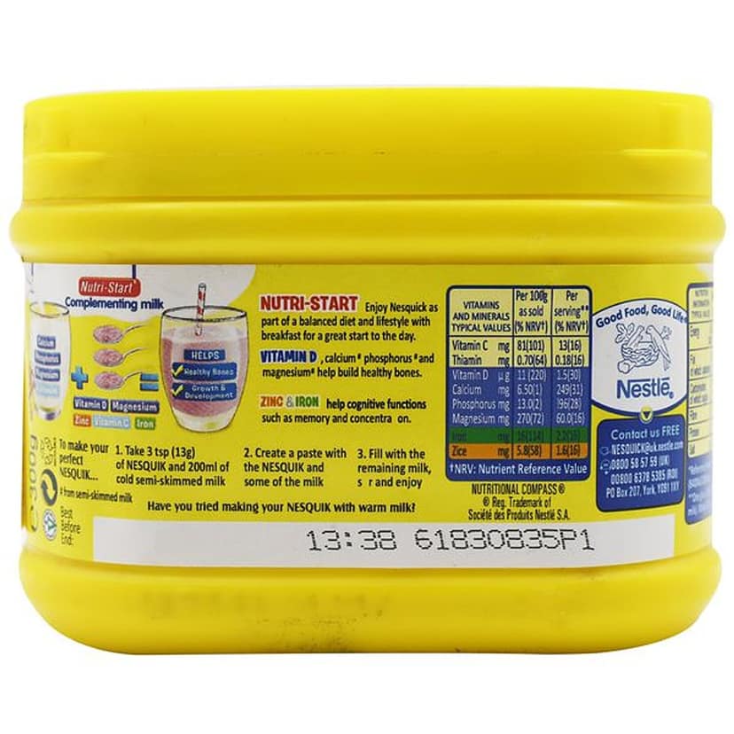 Nestle Nesquik - Strawberry, 300 G Box view 2