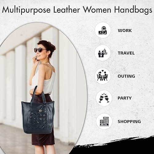 Bhakri Devi Handicrafts Made of Leather with Attachable Shoulder Strap Sling Bag For Women & Girl view 4