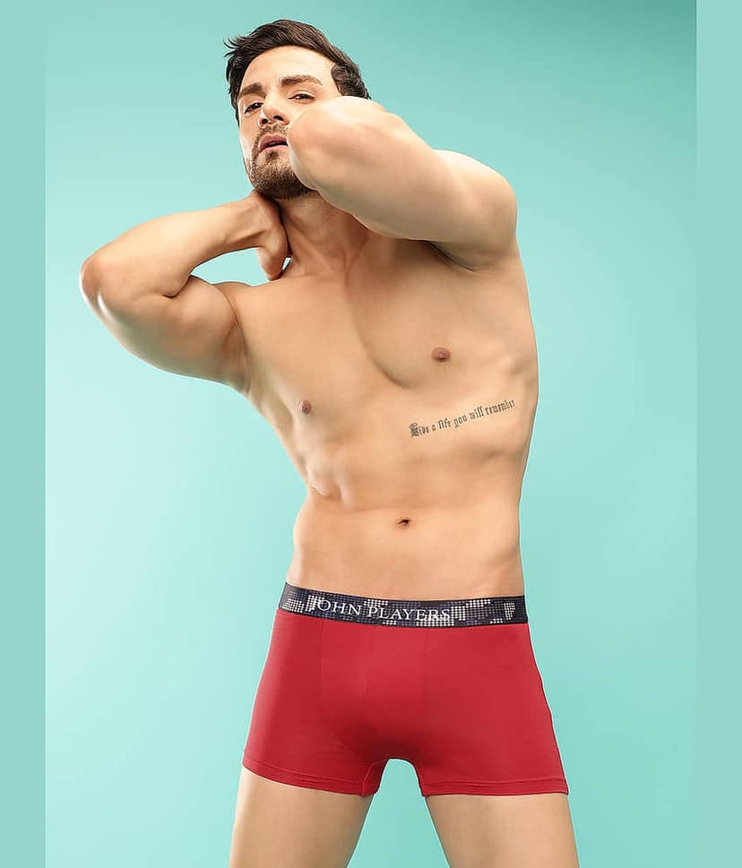 John Players Red John Players Trunks Cotton Men's Trunks ( Pack of 1 )