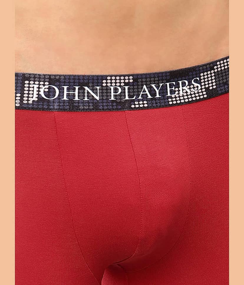 John Players Red John Players Trunks Cotton Men's Trunks ( Pack of 1 ) view 2