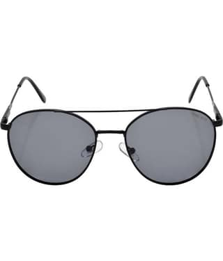 Hrinkar Black Round Sunglasses ( Pack of 1 )