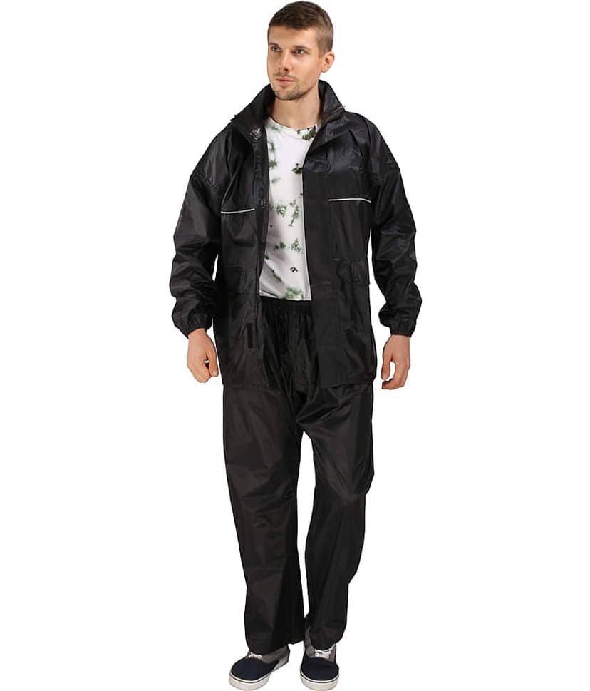 Goodluck Raincoat Set - Navy