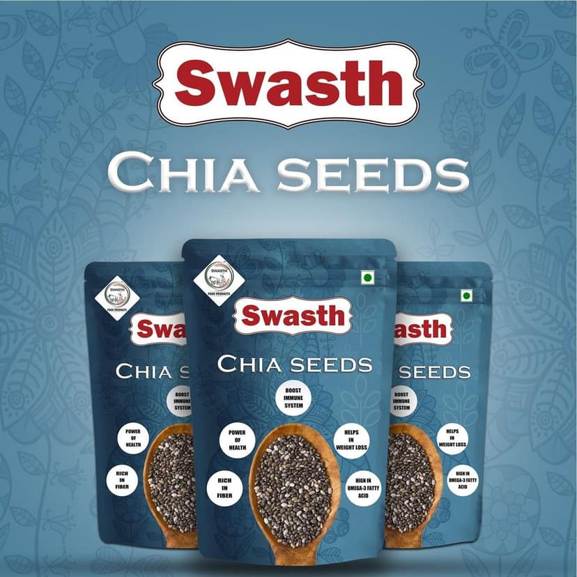 Swasth Chia Seeds -500-gram view 8