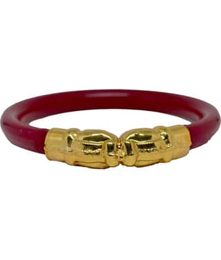 Bovzen Red Bangle ( Pack of 1 )