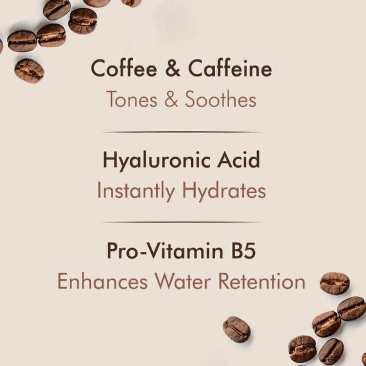 MCaffeine Oil-Free Coffee Face Moisturizer Gel with Hyaluronic Acid & Pro-Vit B5 for Deep Hydration (50ml) view 5