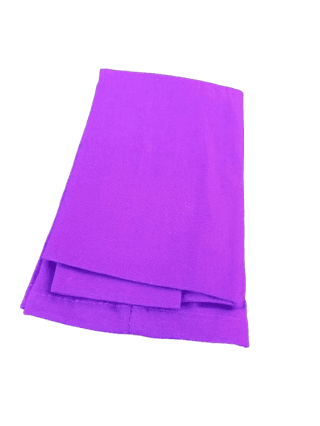 Purple Colour Pure Cotton Saree Petticoat for Women's 5.5 meters with combined blouse