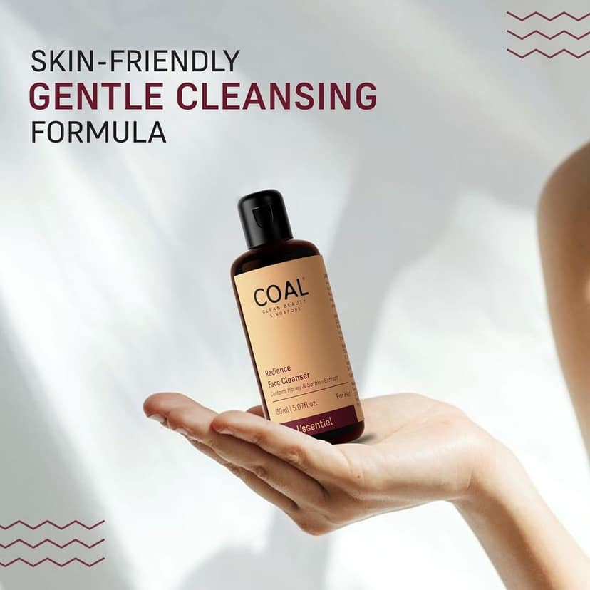 COAL Clean Beauty Radiance Face Cleanser | Deeply Cleanses, Refreshes & Resets Skin | Women | All Skin Types | 150ml view 6