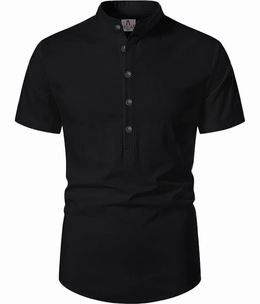Apektra Dark Indigo Cotton Men's Regular Kurta ( Pack of 1 )