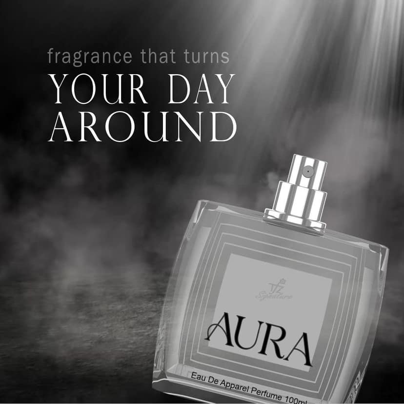 TFZ Aura Grey Apparel Perfume Spray view 2