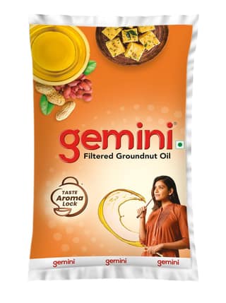 GEMINI GROUNDNUT OIL POUCH, 1L