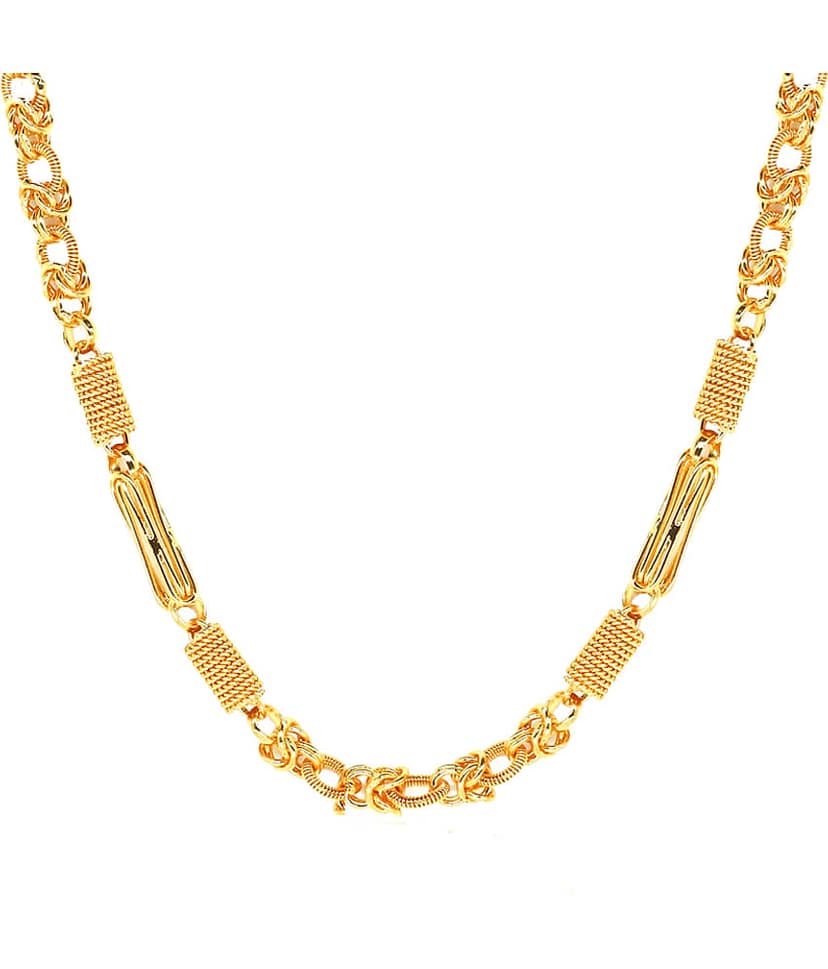 JIPPA Gold Plated Chain ( Set of 1 ) view 2