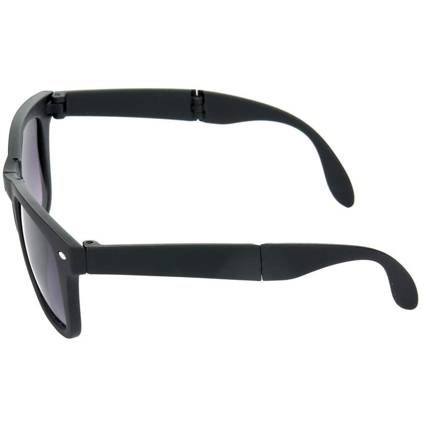 HRINKAR Pilot And Rectangular Stylish Sunglasses For Men And Women (Blue And Grey Lens | Silver And Black Frame - HCMB039) With Free Paper 3D Glass view 7
