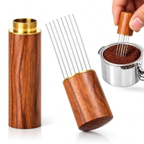 Espresso Coffee Stirrer Pin Tamper 6 Needle WDT Tool 0.4mm (1-Pcs) view 2