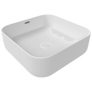 TTB-30541 Cosmo 16" x 16" Inch Thin Rim Table Top Basin