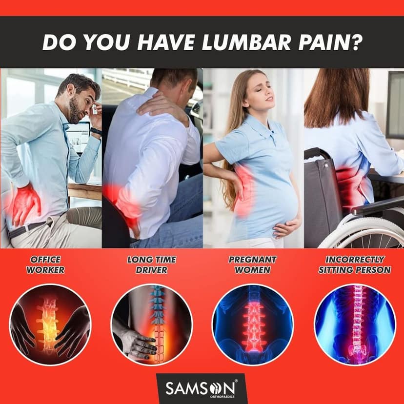 SAMSON Lumbo-Back Rest (Moulded Foam) view 2