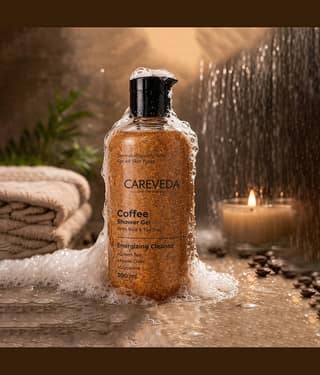 CareVeda Gel Moisturizing Floral Shower Gel