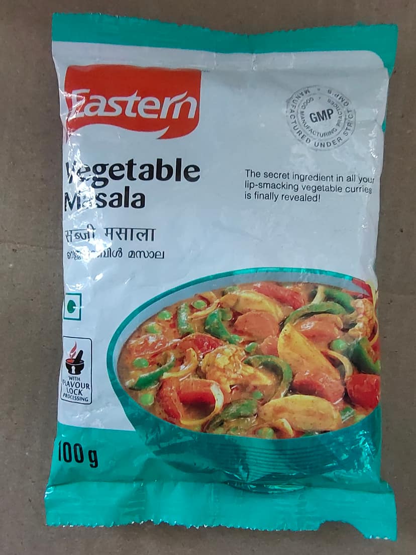 Eastern vegetable masala