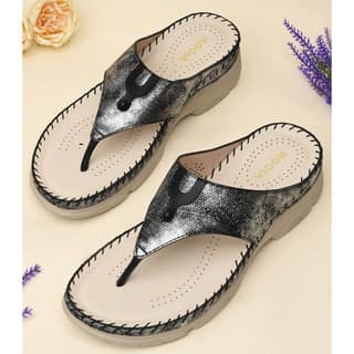 Black Women Casual Smart Wedges