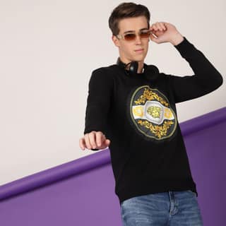 FTX Men Round Neck Printed Full sleeves Tshirt
