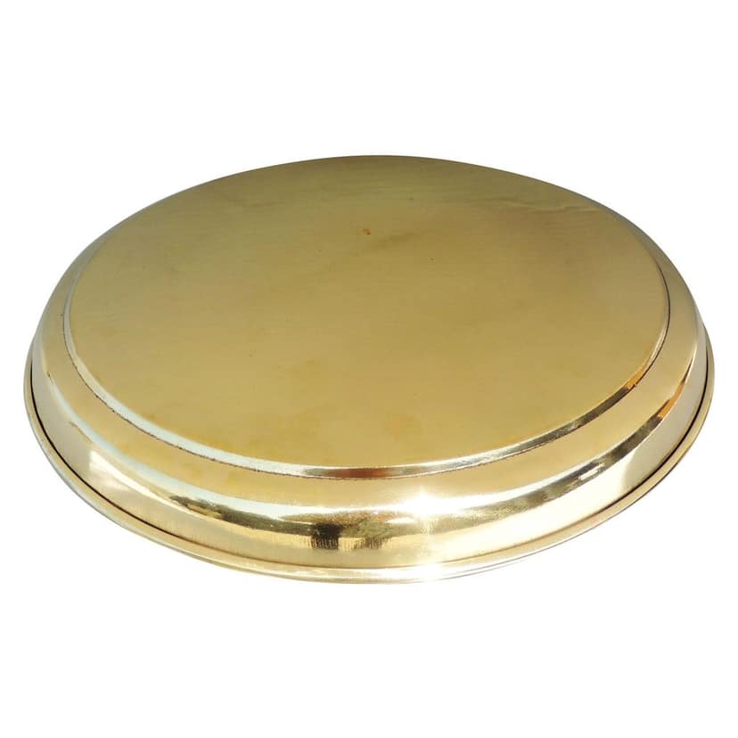 Brass Thali Embose Design (BCMAS117 B) view 4