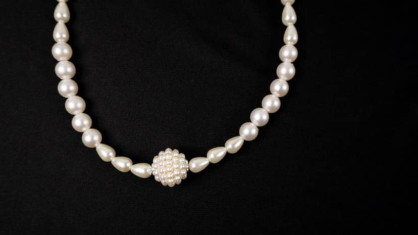 Pearl Beads Chain02324 view 2