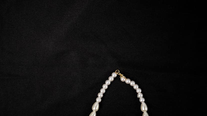Pearl Beads Chain02324 view 4