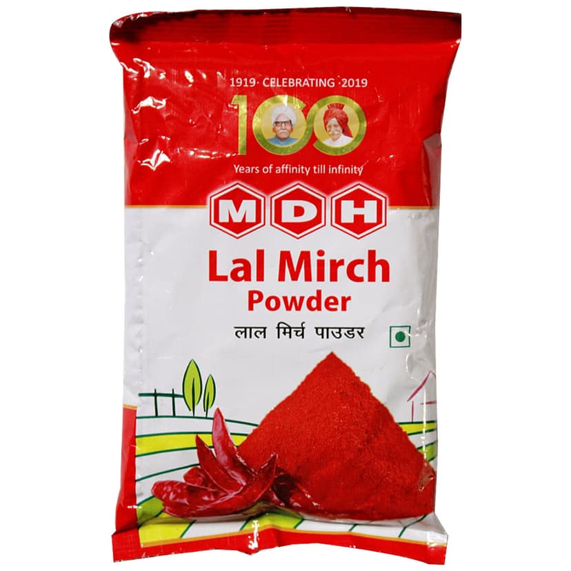Mdh Powder - Lal Mirch, 100 G Pouch view 2