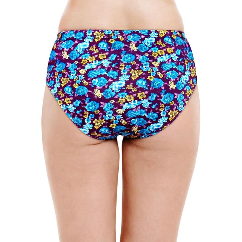 Bodycare women's combed cotton assorted Hipster Panty Pack of 3 ( 3800-D ) view 4