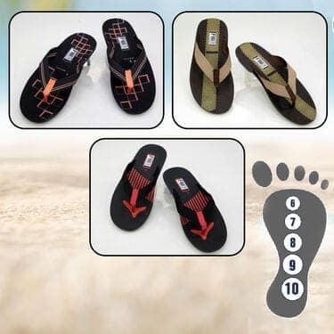 Pack of 3 Men's Sandals (MS2) view 3